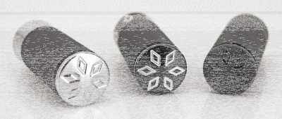 GZP Argyle toe peg Chrome (GB)