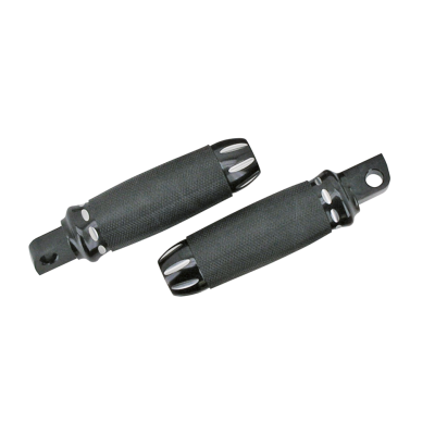 GZP Panorama Foot peg set,Cntr.Black (ma