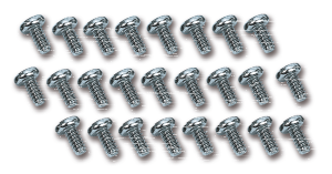 GZP 25pck Screw #6-32x1/4" Pan head PZ1 (GB)