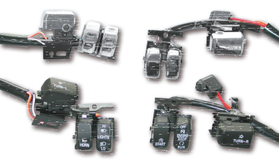 GZP Chrome handlebar switch kit 96-06 (GB)