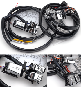 GZP Chr h/b switch kit 96-06 int.symbols