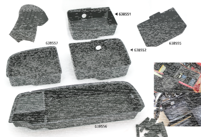 Top Shelf Grip Rubber Cushion floor only (GB)