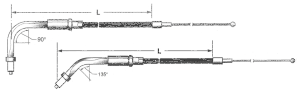 Barnett Stealth BT96 LN=34" 90ø idle (GB)