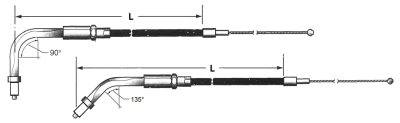 Barnett Stealth BT96 LN=39" 135°throttle (GB)