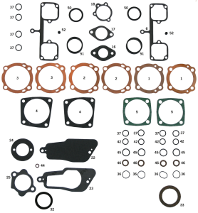 5pck Oil seal camshaft 71up #11124 (GB)