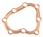 10pck Cyl.head gasket copper 45CI#16768-