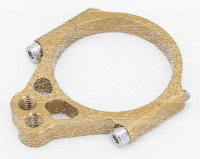 HyperPro Fork Clamp Gold 54mm (GB)