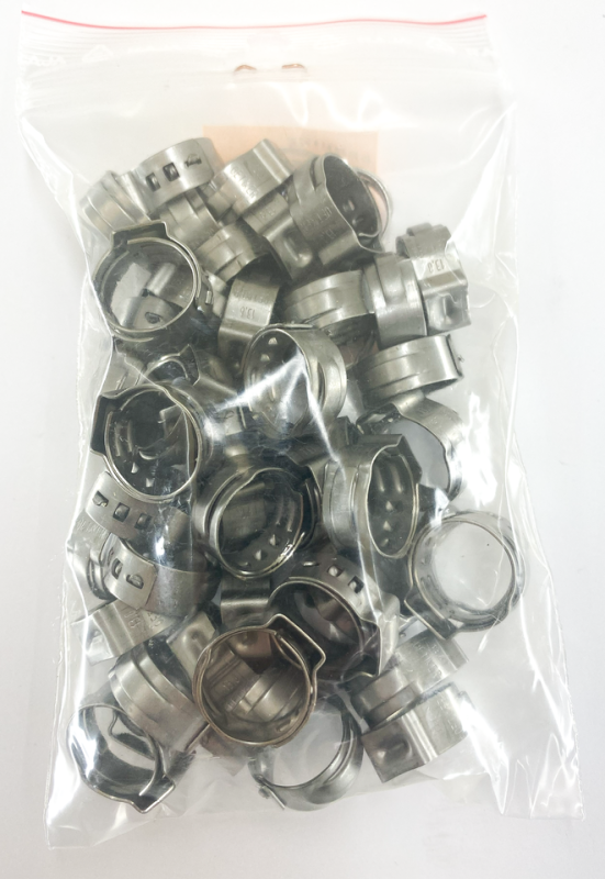 50pck Oetiker Hose clamps 11.3-13.8mm (GB)