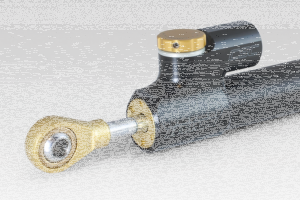 HyperPro Steering Damper Black 160mm (GB)