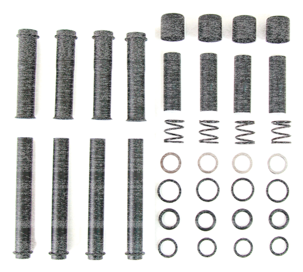 Pushrod Cover Kit Black TC99-17 (GB)