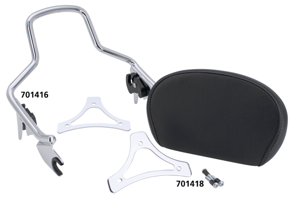 Short Passenger Back Pad Smooth (GB)