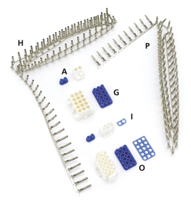 AMP Mate-N-Lock 2-Wire Cap Connector w/ (GB)