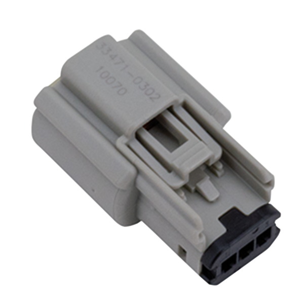 Molex 07Up 3-Position Female Gray OEM725 (GB)