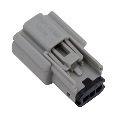Molex 07Up 3-Position Female Gray OEM725 (GB)