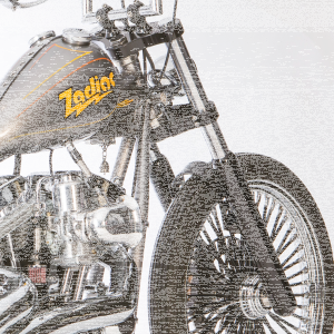 Naked Bubba fork legs 14" over stock le (GB)