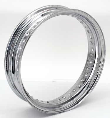 Chrome DC rim 3.50x16-40H pre-05 Patter (GB)
