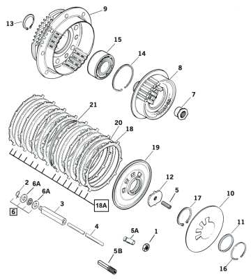 Alto Aramid clutch plate #37910-90 (GB)