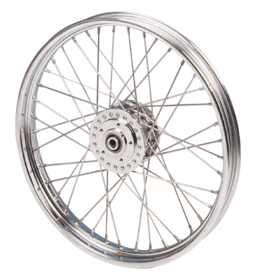 1.85x19 FR wheel XL00-04* INOX RE (GB)