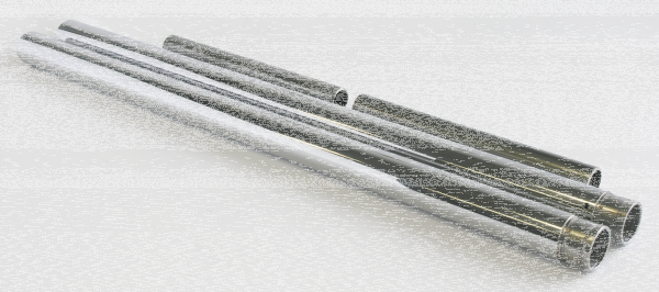 Sliders/Tubes HiTech polished stock +10 (GB)