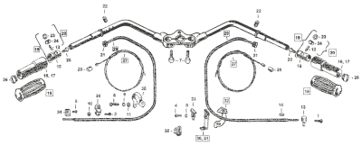 Handlebar Speedster inline Black (GB)