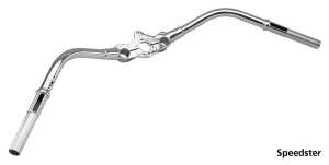 Handlebar Speedster inline Chrome (GB)