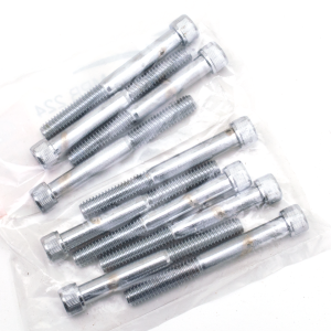 10pck Chrome Allen screws 5/16x2 3/4 UNC (GB)