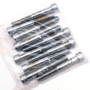 10pck Chrome Allen screws 3/8x2 3/4" UNC (GB)