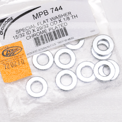 10pck Washers 15/32 x 29/32 x 1/8 (GB)