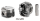 KB Piston set 10.6:1 +.010" TC88 (GB)