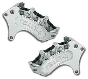 Billet 6 calipers 13" dual front 00-up (GB)