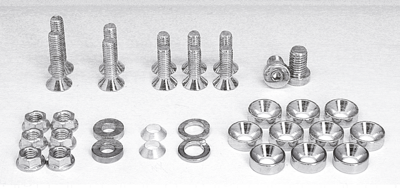 Rear fender strut mounting kit 4 hole (GB)