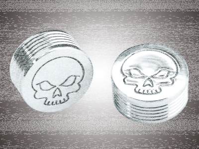 Hex Bolt cap 3/8" Maltese cross design (GB)