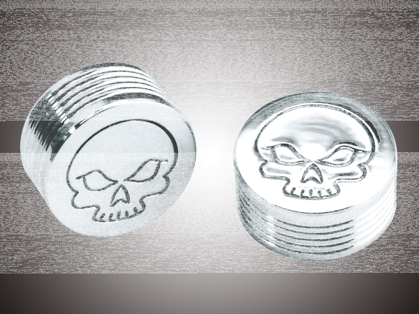 Buttonhead Bolt cap 1/4" Maltese cross (GB)