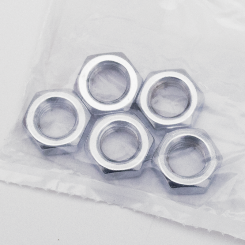 5Pck Jam Nut 1/2-13, UNC (GB)