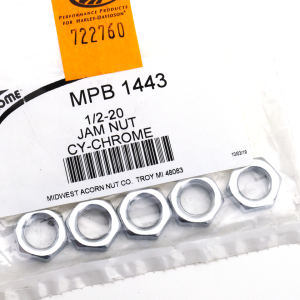 5Pck Jam Nut 1/2-20, UNF (GB)