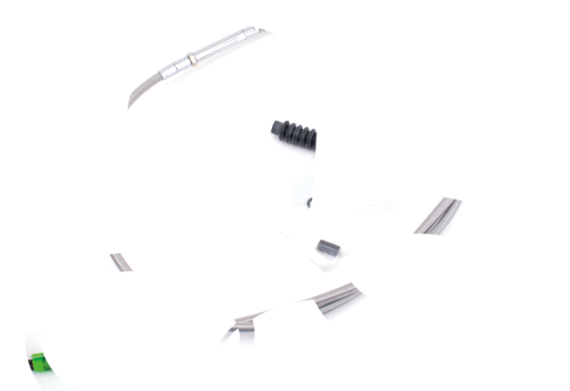 Braided Clear Coated clutch cable std FX (GB)