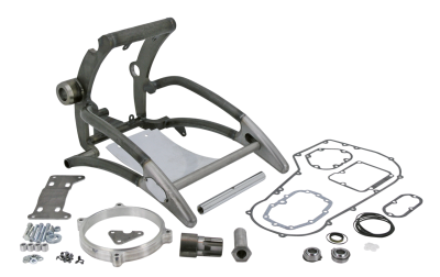 Curved swingarm kit Evo Softail 1991/99 (GB)
