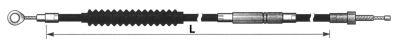 Chromite Clutch cable FXDX06-up L=60" (GB)