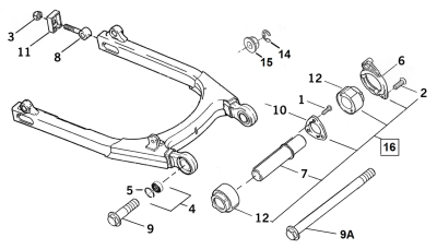 2pck GHDP NUT, FLANGE LOCKING, 5/ (GB)