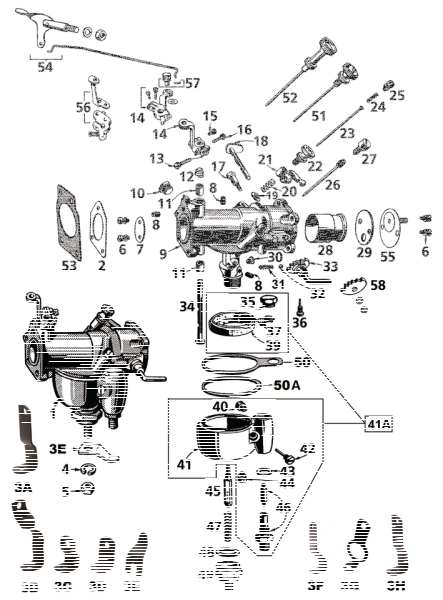 Choke Lever Parkerized BT38-65 (GB)