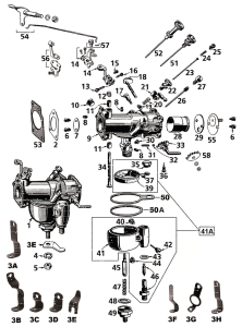 Air Intake Lever Rod BT38-65 (GB)