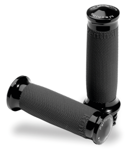 PM Contour renthal wrapped grips, black (GB)