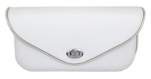 Windshield Pouch White/Silv Trim FL60-84