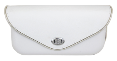 Windshield Pouch White/Silv Trim FL60-84 (GB)