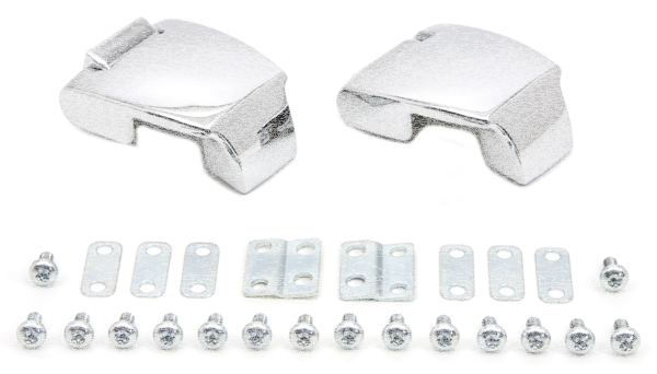 Tour-Pak DeLuxe Chrome Hinge Kit FL87-13 (GB)