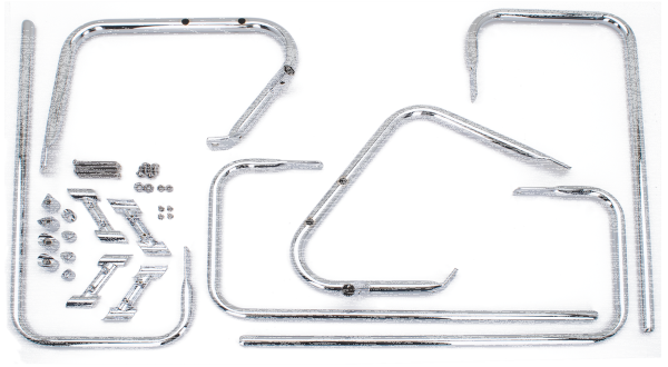 Saddlebag Chrome Guard Kit FLH/T97-08 (GB)