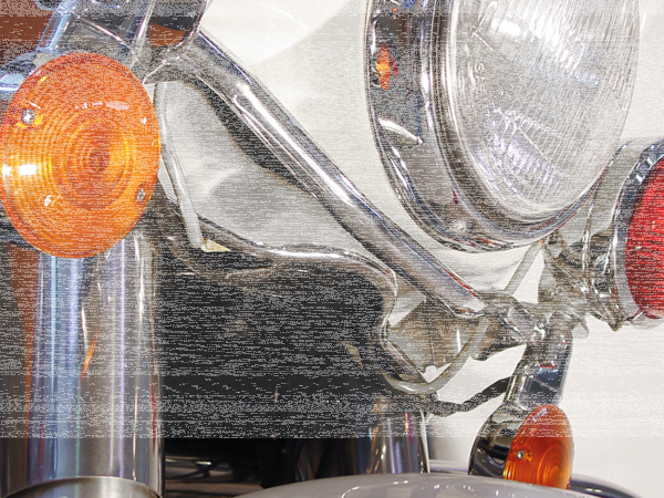 Fairing Lower Trim Chrome FLT96-13 (GB)