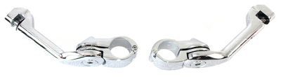 Adj. Peg mounts Angled 5" Long Chrome (GB)