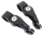 Adj. Peg mounts Angled 2.5" Short Black (GB)