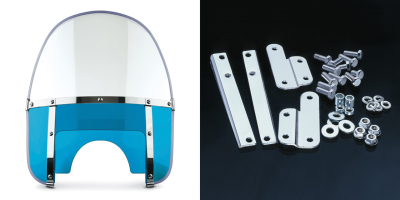 Beaded H-Duty kit clear & blue FL49-59